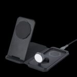 Другой аксессуар для телефона UAG  UAG 3in1 Travel Charger 15W Wireless Charger with MagSafe + Cable + Organizer - Black 