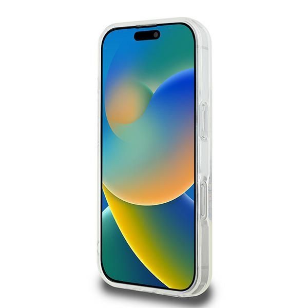 Muu telefoni lisavarustus Guess Guess IML Flowers Wreath MagSafe Case for iPhone 16 Pro - Clear