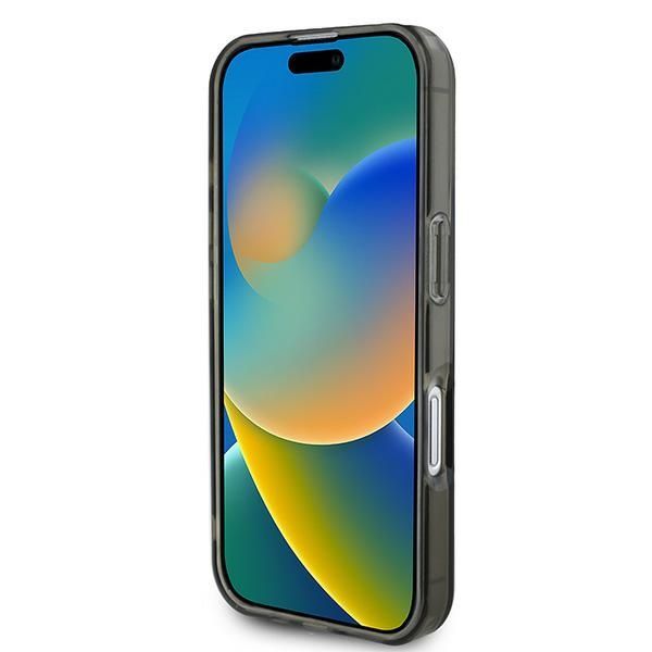 Muu telefoni lisavarustus Guess Guess IML Glitter Circle MagSafe case for iPhone 16 - black