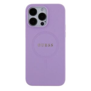 Kitas telefono priedas Guess  Guess Saffiano MagSafe iPhone 16 Pro Max Case - Purple 