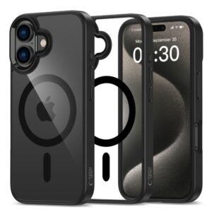 Kitas telefono priedas Tech-Protect  Tech-Protect MagMat MagSafe iPhone 16 Case - Clear 