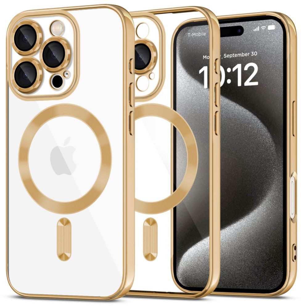 Cits mobilo telefonu aksesuārs Tech-Protect Tech-Protect MagFlex MagSafe iPhone 16 Pro Case - Gold