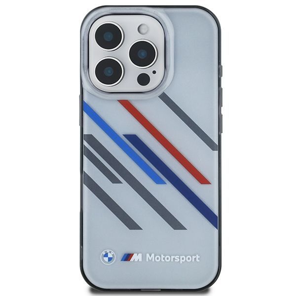 Muu telefoni lisavarustus BMW BMW Motosport IML Random Stripes iPhone 16 Pro Max Case - Gray