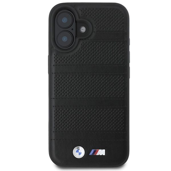 Other Phone Accessory BMW BMW M Perforated And Stitched Line MagSafe case for iPhone 16 - black