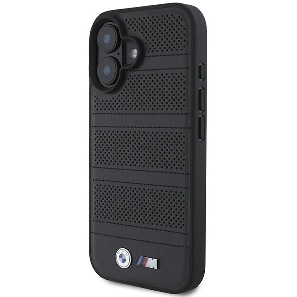 Other Phone Accessory BMW BMW M Perforated And Stitched Line MagSafe case for iPhone 16 - black