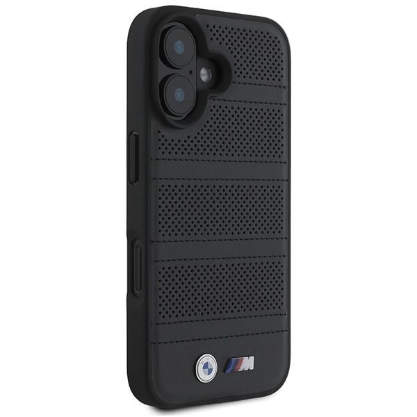 Other Phone Accessory BMW BMW M Perforated And Stitched Line MagSafe case for iPhone 16 - black