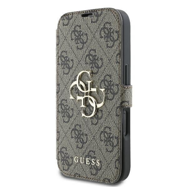Muu telefoni lisavarustus Guess Guess 4G Metal Logo iPhone 16 Plus Case - Brown