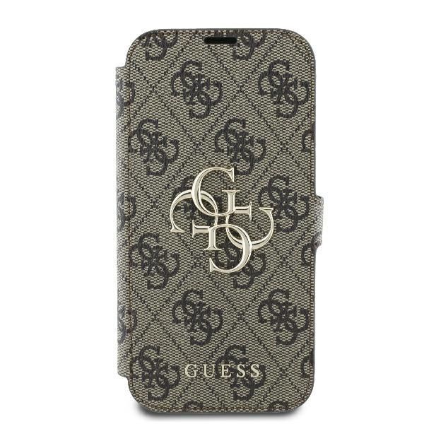 Muu telefoni lisavarustus Guess Guess 4G Metal Logo iPhone 16 Plus Case - Brown