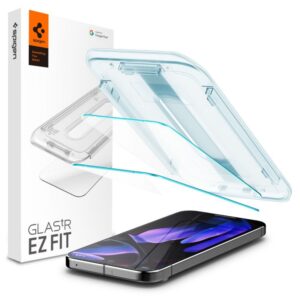Kitas telefono priedas Spigen  Spigen Glas.tR EZ Fit Tempered Glass with Applicator for Google Pixel 10 / 10 Pro / 9 / 9 Pro (2 pcs.) 
