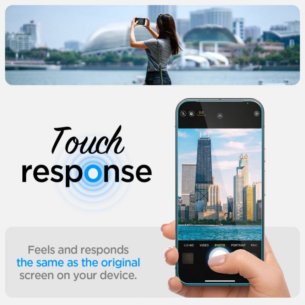 Muu telefoni lisavarustus Spigen Spigen Glas.tR EZ Fit Tempered Glass with Applicator for Google Pixel 10 / 10 Pro / 9 / 9 Pro (2 pcs.)