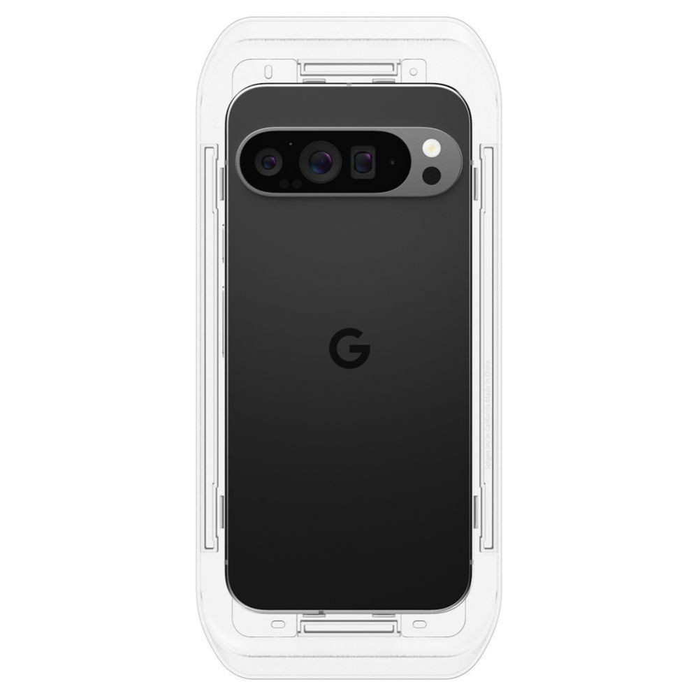 Muu telefoni lisavarustus Spigen Spigen Glas.tR EZ Fit Tempered Glass with Applicator for Google Pixel 10 / 10 Pro / 9 / 9 Pro (2 pcs.)