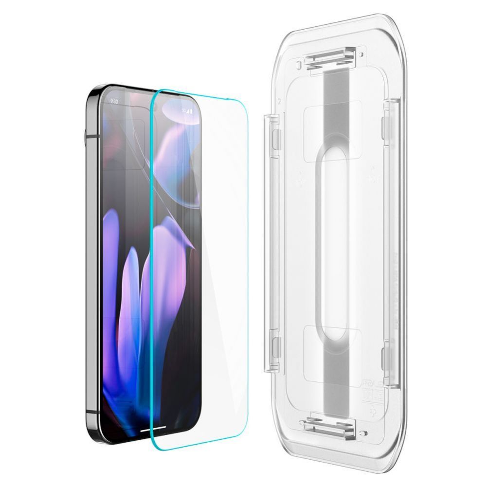 Muu telefoni lisavarustus Spigen Spigen Glas.tR EZ Fit Tempered Glass with Applicator for Google Pixel 10 / 10 Pro / 9 / 9 Pro (2 pcs.)