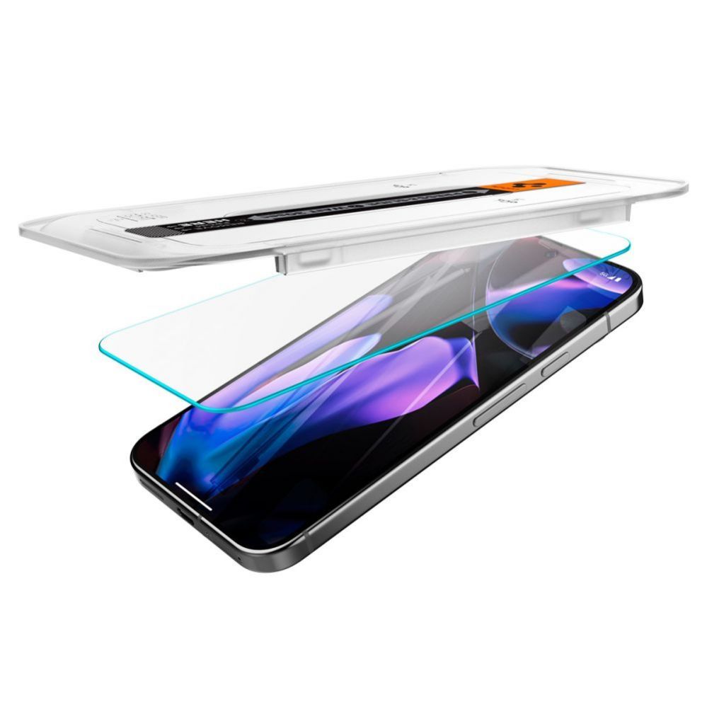 Muu telefoni lisavarustus Spigen Spigen Glas.tR EZ Fit Tempered Glass with Applicator for Google Pixel 10 / 10 Pro / 9 / 9 Pro (2 pcs.)