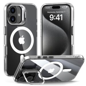 Other Phone Accessory Tech-Protect  Tech-Protect MagStand MagSafe iPhone 16 Case - Clear 