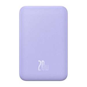 Power bank Baseus  Magnetic Mini Powerbank Baseus 5000mAh 20W (purple) 