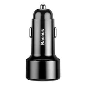Auto charger Baseus  Ładowarka samochodowa Baseus Magic 2x USB QC 3.0 45W (czarna) 