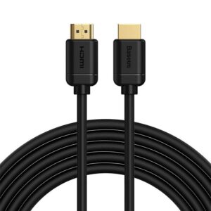 Üleminek Baseus  Baseus 2x HDMI 2.0 4K 60Hz Cable, 3D, HDR, 18Gbps, 5m (black) 