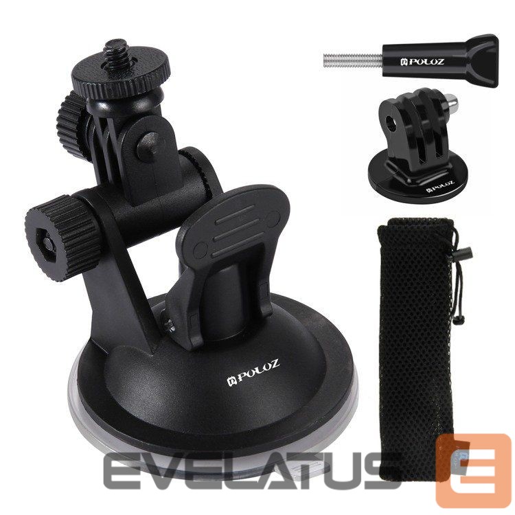 Muu Puller Glass car holder Puluz for GOPRO Hero, DJI Osmo Action PU51
