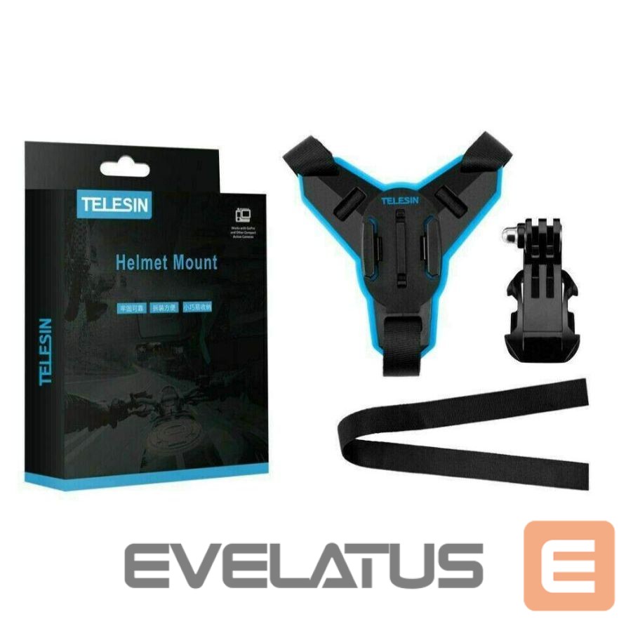 Muu Telesin Motorcycle Helmet Chin Telesin + J-Hook Mount for sports cameras (GP-HBM-MT7)