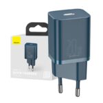 Adapteriai Baseus  Baseus Super Si Quick Charger 1C 20W (Blue) 