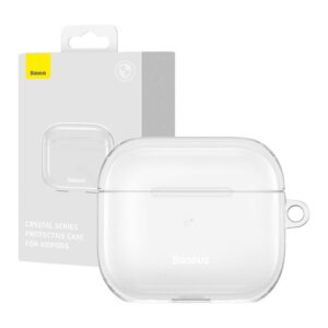 Back panel cover Baseus  Baseus Crystal Transparent Case for AirPods 3 