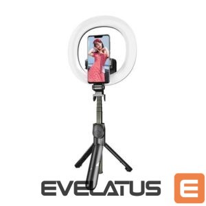 Selfie stick Puller  Selfie stick/ tripod Puluz with LED light ring 