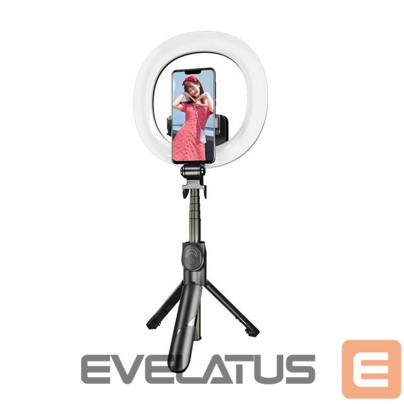 Selfie stick Puller Selfie stick/ tripod Puluz with LED light ring