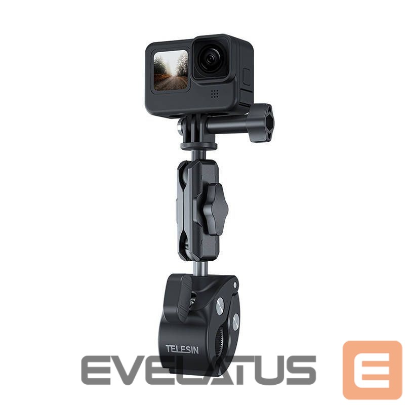 Selfie stick Telesin TELESIN Universal Handlebar Tube Clamp Mount for action cameras