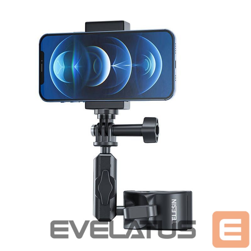 Selfie stick Telesin TELESIN Universal Handlebar Tube Clamp Mount for action cameras