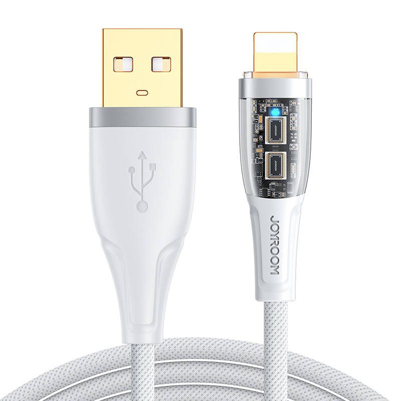 Cable Joyroom Cable to USB-A / Lightning / 2.4A / 1.2m Joyroom S-UL012A3 (white)