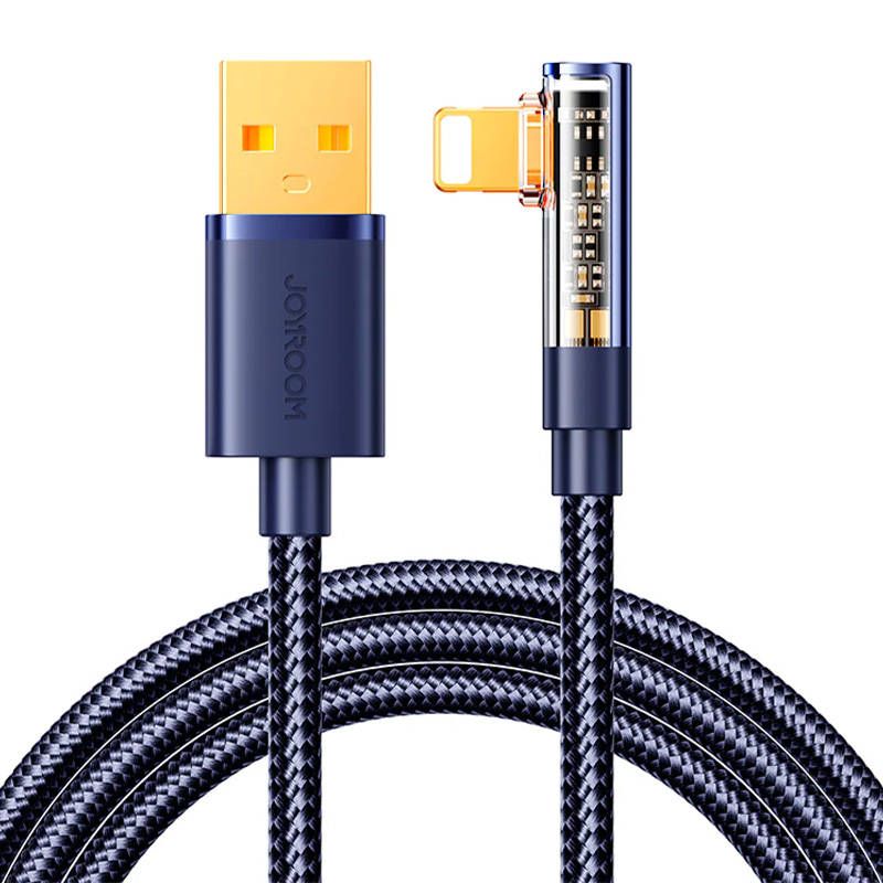 Cable Joyroom Angle Cable to USB-A / Lightning / 1.2m Joyroom S-UL012A6 (blue)