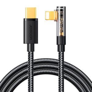 Cable Joyroom  Joyroom S-C Lightning Angle 20W 1.2m USB to USB-C Lightning cable S-CL020A6 (black) 