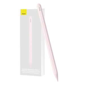 Puutepliiats Baseus  Wireless charging stylus for phone / tablet Baseus Smooth Writing (pink) 