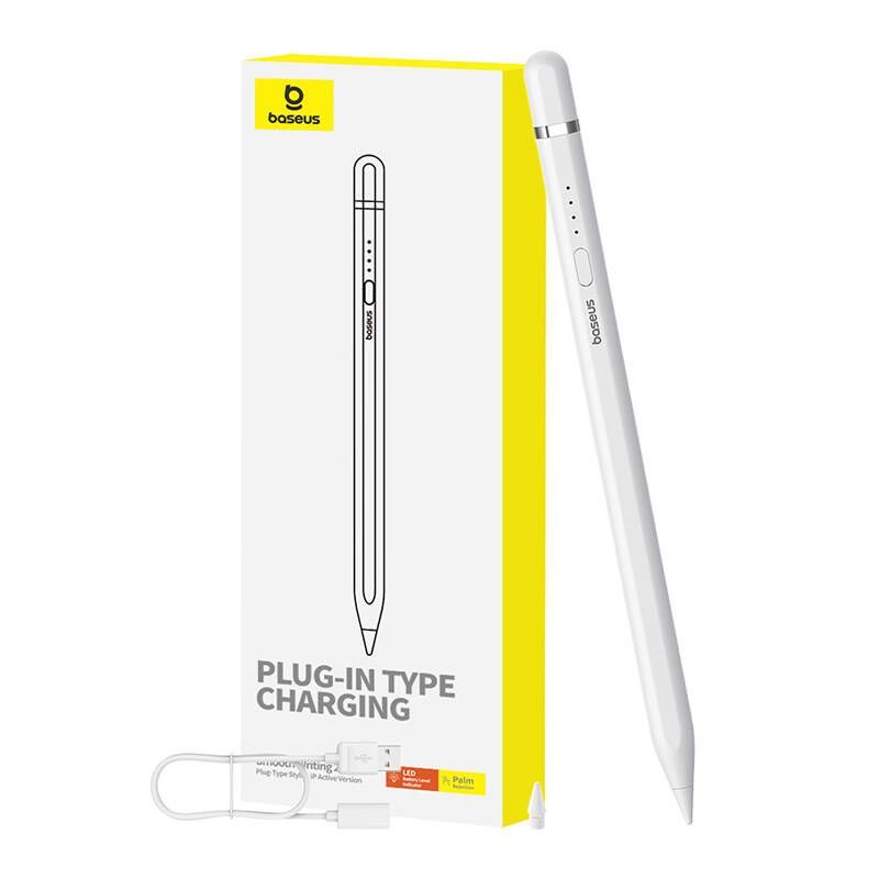Stylus Baseus Active stylus Baseus Smooth Writing Series with plug-in charging, lightning (White)