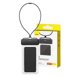 Case universal pocket Baseus  Waterproof phone case Baseus AquaGlide (black) 
