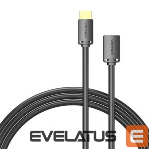 Converter Vention  HDMI 2.0 Male to HDMI 2.0 Female Extension Cable Vention AHCBH 2m, 4K 60Hz, (Black) 