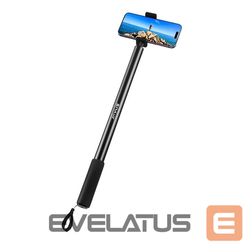 Muu Puller Metal selfie holder 2m PULUZ for Insta360 One RS/X2/X3/X4 camera (black)