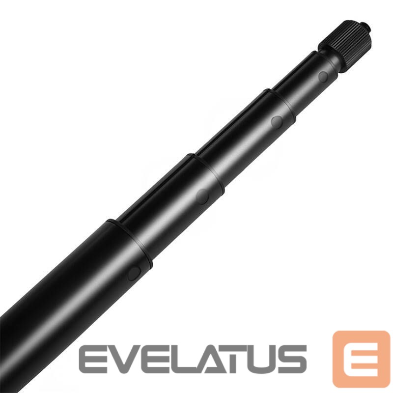 Muu Puller Metal selfie holder 2m PULUZ for Insta360 One RS/X2/X3/X4 camera (black)