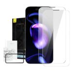 Protective glass Baseus  Baseus Crystal Tempered Glass Dust-proof 0.3mm for iPhone 14 Pro Max (2pcs) 