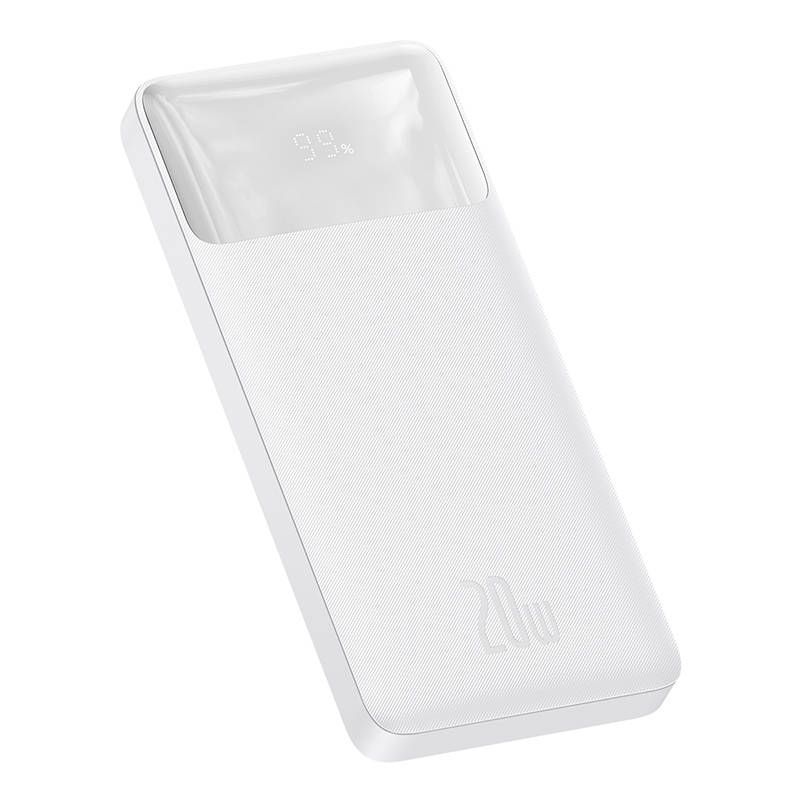 Power bank Baseus Powerbank Baseus Bipow 10000mAh, 20W (white)