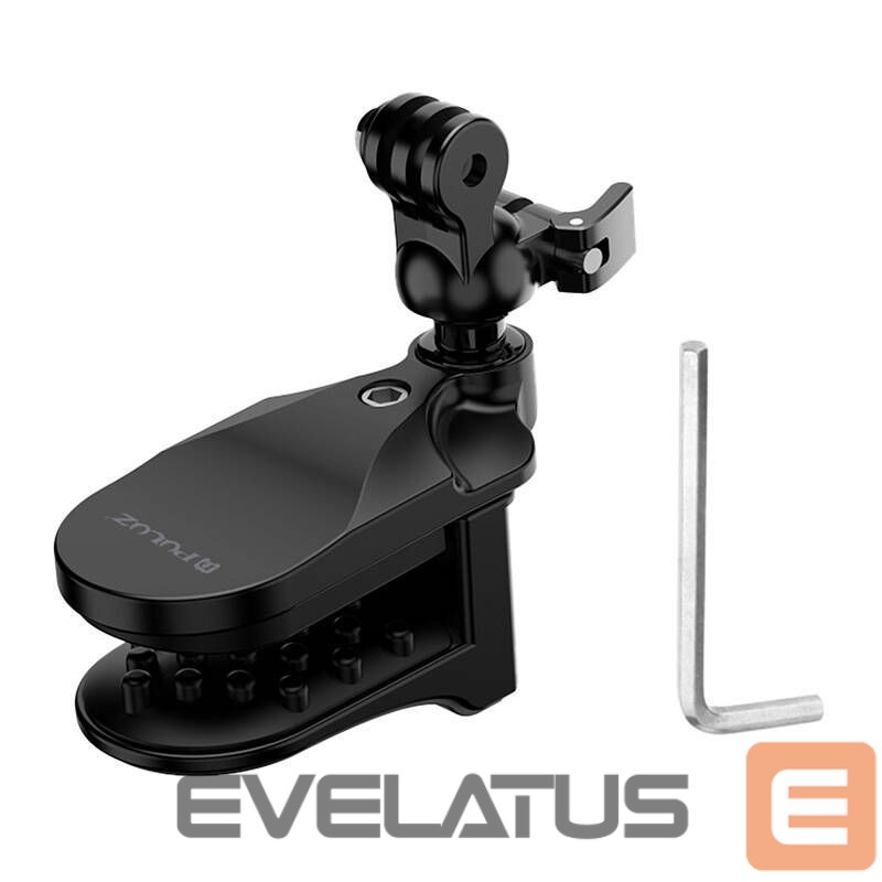 Muu Puller Helmet Mount PULUZ for Action Cameras (Black)