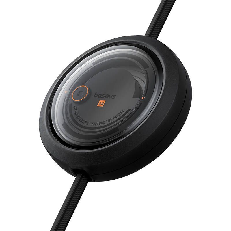 Cable Baseus Fast Charging Cable 3in1 Baseus Free2Draw, USB to micro USB+USB-C+Lightning, 3.5A, 1.1m (black)