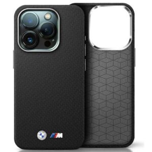 Kitas telefono priedas BMW  BMW M Edition Kevlar Wrapped Metal iPhone 16 Pro Max Case - Black 