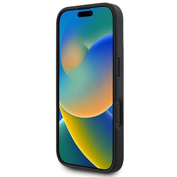 Cits mobilo telefonu aksesuārs DKNY DKNY Checkered Pattern Magsafe iPhone 16 Plus Case - Black