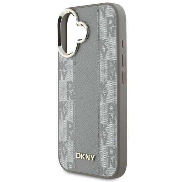 Cits mobilo telefonu aksesuārs DKNY DKNY Checkered Pattern Magsafe iPhone 16 Case - Beige