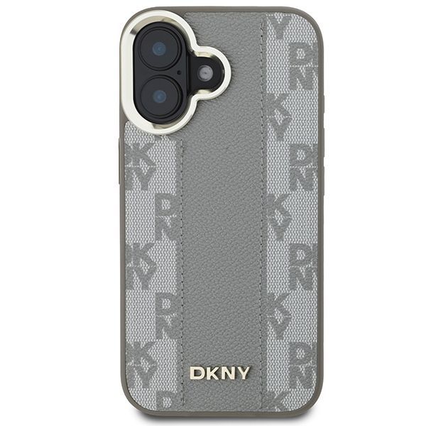 Cits mobilo telefonu aksesuārs DKNY DKNY Checkered Pattern Magsafe iPhone 16 Case - Beige