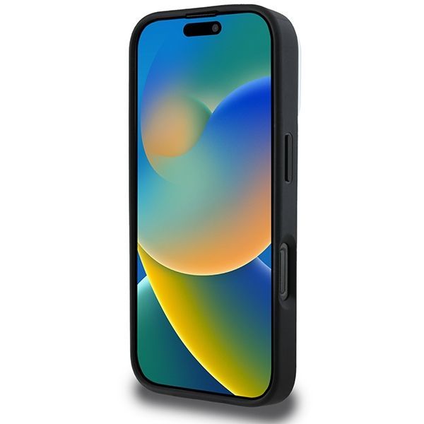 Muu telefoni lisavarustus DKNY DKNY Plain Silver Logo MagSafe iPhone 16 Pro Max Case - Black