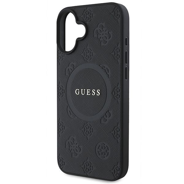 Muu telefoni lisavarustus Guess Guess Saffiano Peony Classic Logo MagSafe case for iPhone 16 - black