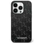 Kitas telefono priedas Karl Lagerfeld  Karl Lagerfeld Hot Stamp Magsafe iPhone 16 Plus Case - Black 