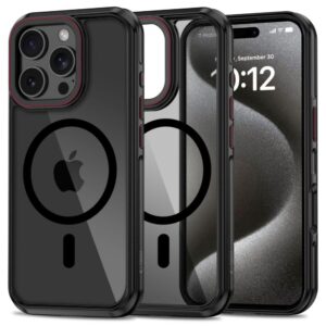 Kitas telefono priedas Tech-Protect  Tech-Protect MagHybrid MagSafe iPhone 16 Pro Case - Black 